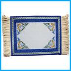Mini Woven Rug Mat Retro Style Mouse Pad, Ramdom Color Delivery – Non-slip