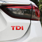 TDI 3D Badge Emblem Decal Car Sticker, DIY TDI 3D Badge Emblem DIY TDI 3D Badge Emblem