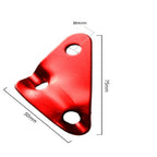 3 PCS Triangle Aluminum Alloy Wind Rope Buckle Adjustment Buckle Tent Canopy Pull Rope Slip Rope Buckle Accessories