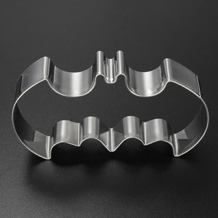 2 PCS Stainless Steel Cookie Cutter Bat Modeling Mold Halloween Cutting Mold DIY Tool – Durable Build, Easy to Use Default Title
