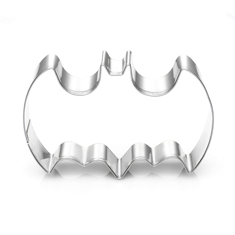 2 PCS Stainless Steel Cookie Cutter Bat Modeling Mold Halloween Cutting Mold DIY Tool – Durable Build, Easy to Use