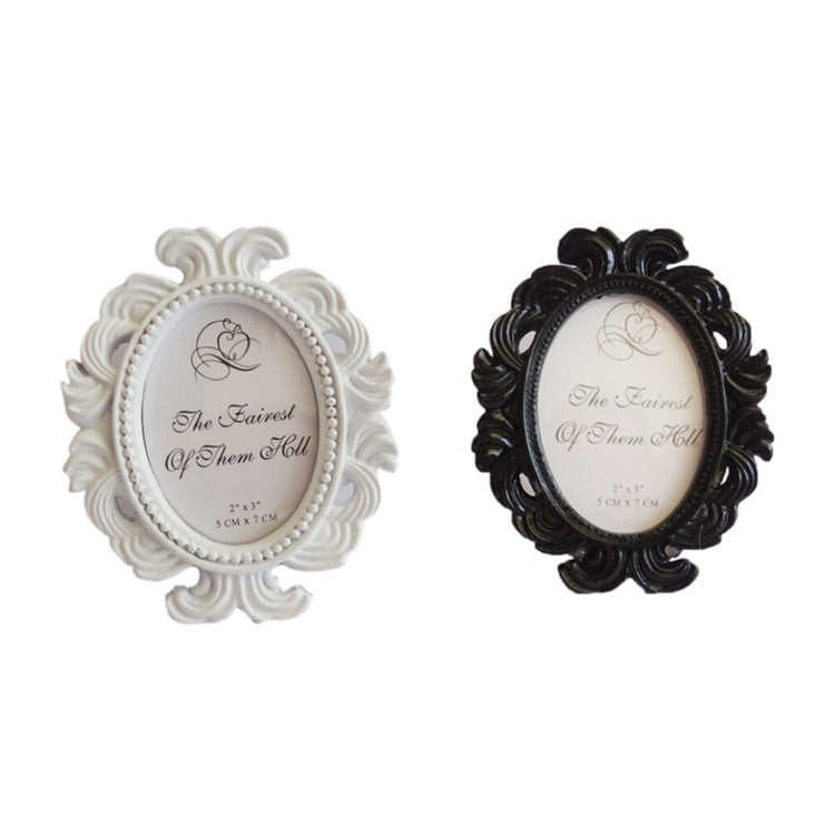 Floral Photo Round Picture Frame Holder Wedding Home Decor – Durable Build, Easy to Use