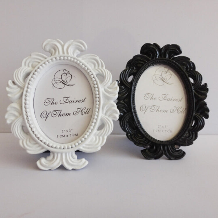Floral Photo Round Picture Frame Holder Wedding Home Decor – Durable Build, Easy to Use