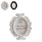 Floral Photo Round Picture Frame Holder Wedding Home Decor – Durable Build, Easy to Use
