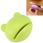 Multifunction Cartoon Design Knife Sharpener Green