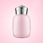 Mini Cute Coffee Vacuum Flasks Thermos Stainless Steel Cup Travel Drink Water Bottle Thermoses Mugs, 200ML, 280ML 200ML Pink