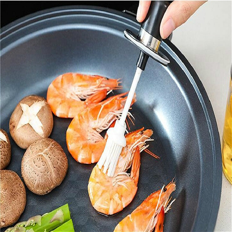 Kitchenware Seasoning Jar Spoon Cover Integrated Sealing Moisture-proof Cruet, White – Durable Build, Easy to Use