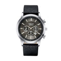 CHRONOS CH0401 Three-eye Six-needle Leather Belt Sports Watch for Men Black