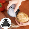 Multifunctional Stainless Steel Creative Peeler Three-in-one Peeler Grater, Peeler Grater Peeler Grater