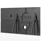 Wall Sticker LED Wall Clock Decorative Clock Creative Acrylic Mirror Clock US Plug, Remote Version Sealed Box