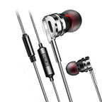 Earphone Headphones D05 Metal Stereo Headset with Mic Earphones Noise Cancelling auriculares Earbud for phone Xiaomi Music Default Title