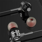 Earphone Headphones D05 Metal Stereo Headset with Mic Earphones Noise Cancelling auriculares Earbud for phone Xiaomi Music