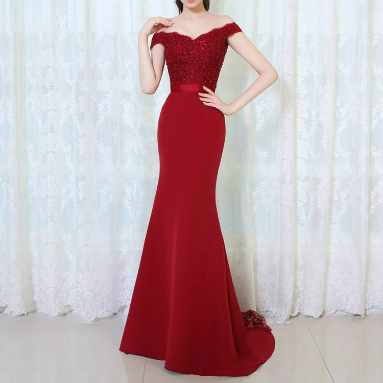 Mermaid Long Evening Dress Party Elegant Long Prom Gown With Belt, 4, 6, 8, 10, 12, 14 4