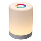 LED Touch Control Induction Dimmer Lamp Smart Dimmable RGB Color Change Rechargeable Bedside Night Light Default Title