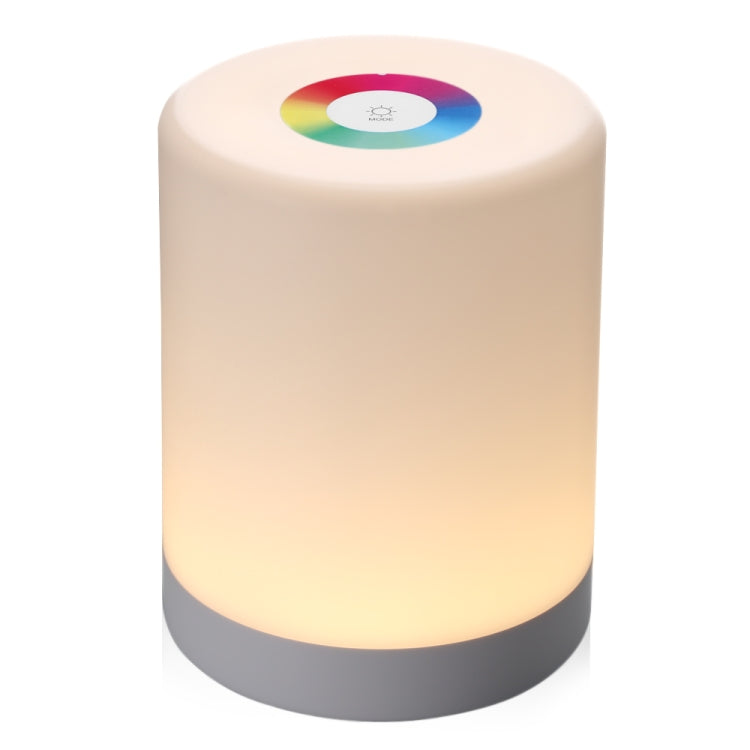 LED Touch Control Induction Dimmer Lamp Smart Dimmable RGB Color Change Rechargeable Bedside Night Light Default Title