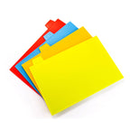 4 in 1 Classified Cutting Board Multifunctional Household Plastic Fruit Cutting Board Set, 4 in 1 Square