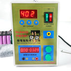 SUKKO LED Pulse Battery Spot Welder + Spot Welding Machine Micro-computer Micro Welding with LED Light+Battery Clamp, 220V EU Plug
