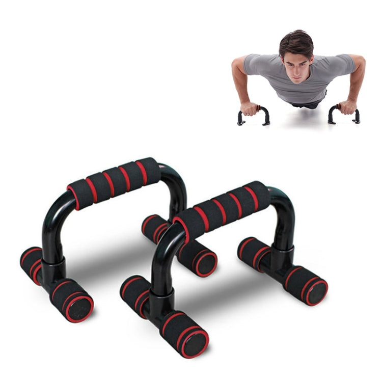 Household Sponge Sleeve H-shaped Push-ups Stand, Red Red Red