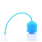 Rose Silicone Tea Infuser Loose Leaf Tea Strainer Herbal Spice Infuser Filter Tea Tools, color random delivery, Rose Shape