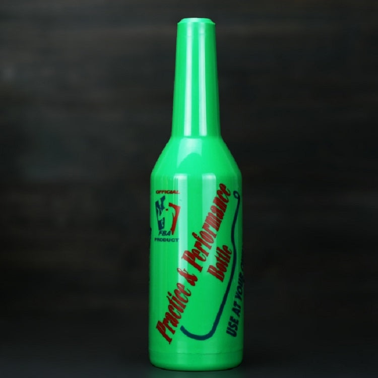 Bar Plastic Exercise Bottle for Fancy Bartending Practicing Green