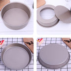 5-in-1 Non-Stick Bakeware Set – Cake Tin, Pizza Pan, Square & Rectangular Baking Trays
