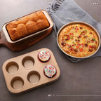5-in-1 Non-Stick Bakeware Set – Cake Tin, Pizza Pan, Square & Rectangular Baking Trays