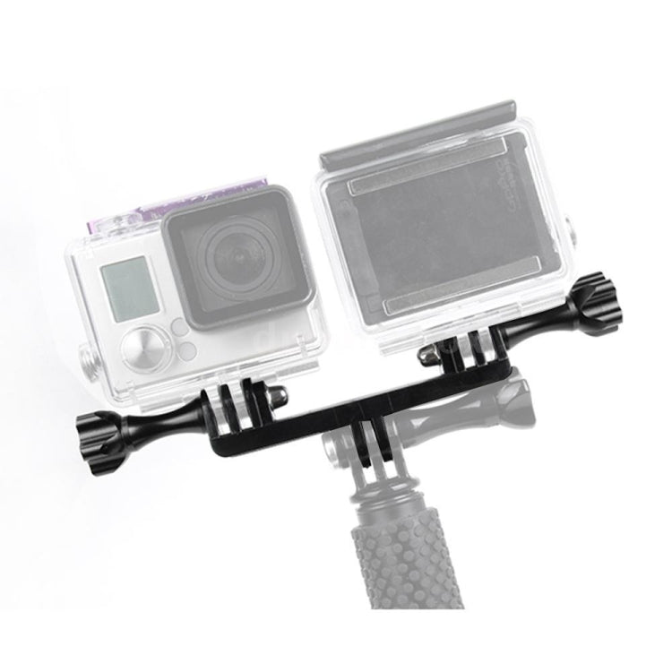 Double Bracket with Screw Mount Adapter for GoPro Default Title