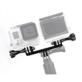 Double Bracket with Screw Mount Adapter for GoPro Default Title