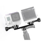 Double Bracket with Screw Mount Adapter for GoPro Default Title