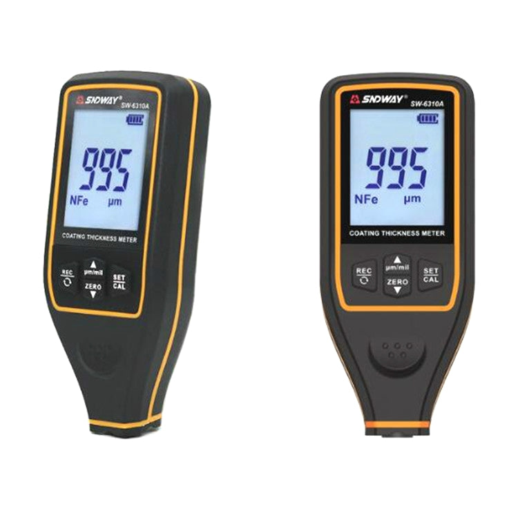 SNDWAY High-precision Car Paint Finish Coating Thickness Gauge Paint Measuring Instrument, SW6310A Standard Edition, SW6310B Upgrade Edition SW6310A Standard Edition