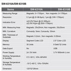 SNDWAY High-precision Car Paint Finish Coating Thickness Gauge Paint Measuring Instrument, SW6310A Standard Edition, SW6310B Upgrade Edition