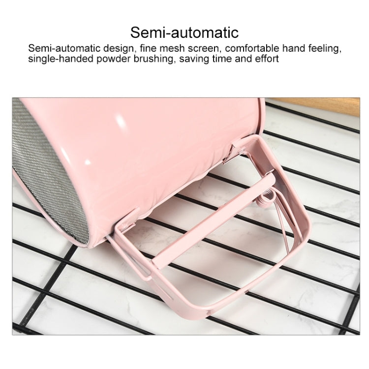 Stainless Steel Flour Sieve Baking Tool Hand-Pressed Flour Sieve – Durable Build, Easy to Use