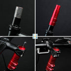 FMFXTR Mountain Bike Handlebar Aluminum Alloy Height Increaser, 8.5cm Blue, 8.5cm Black, 8.5cm Red, 11.4cm Black, 11.4cm Red, 11.4cm Blue, 14.4cm Black, 14.4cm Red, 14.4cm Blue, 17.5cm Black, 17.5cm