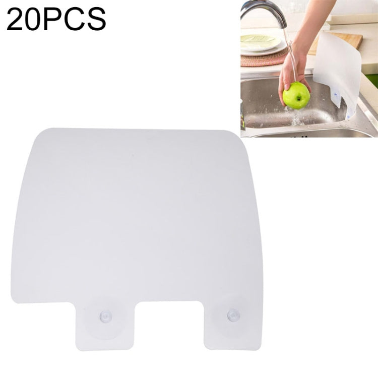 20 PCS Suction Cup Splash-proof Baffle Pool Partition Board Oil Baffle Plate, Splash-proof Baffle – Durable Build, Easy to Use Splash-proof Baffle