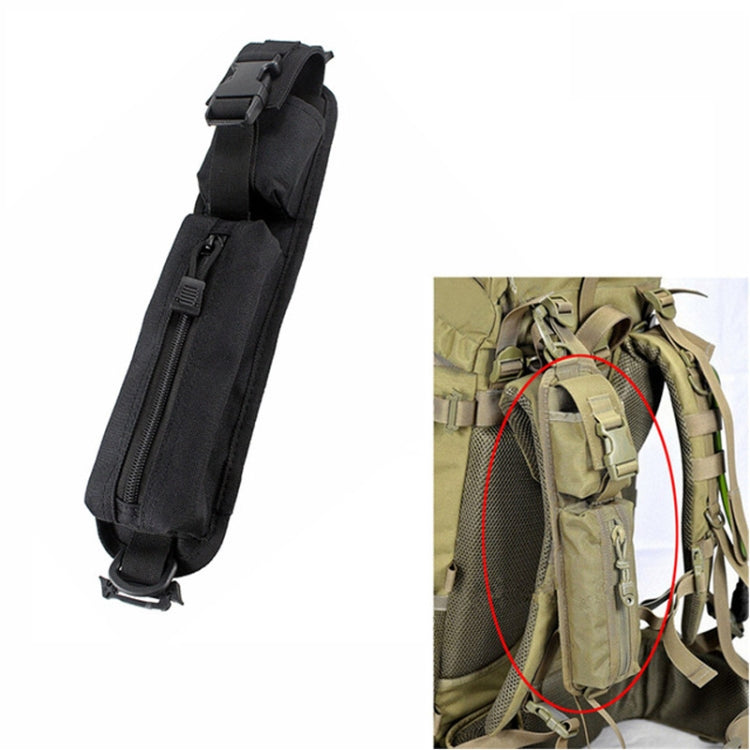 Outdoor Sports Backpack Shoulder Strap Phone Bag Sundry Kit, One Size One Size Black