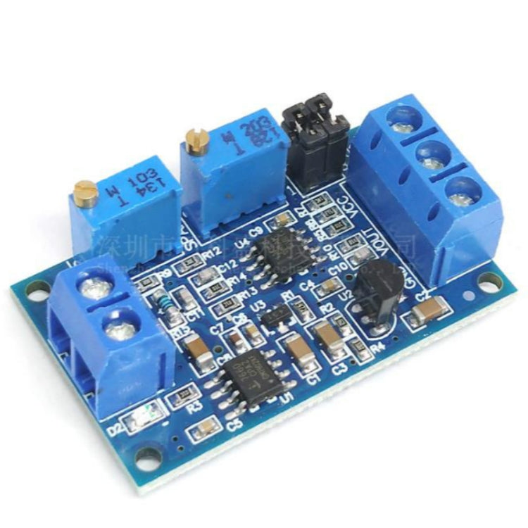 Current to Voltage Module 0 / 4-20mA to 0-3.3V5V10V Voltage Transmitter Signal Conversion Conditioning Adapter, 0 / 4-20mA to 0-3.3V5V10V 0 4-20mA to 0-3.3V5V10V