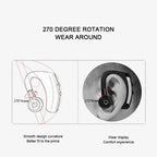 CIRCE Bluetooth Headset – K5 Handsfree Wireless Bluetooth Earphone Car Handsfree Bluetooth...
