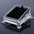 Transparent Acrylic Jewelry Bracelet Watch Display Plate Show Holder Tray Rack Default Title