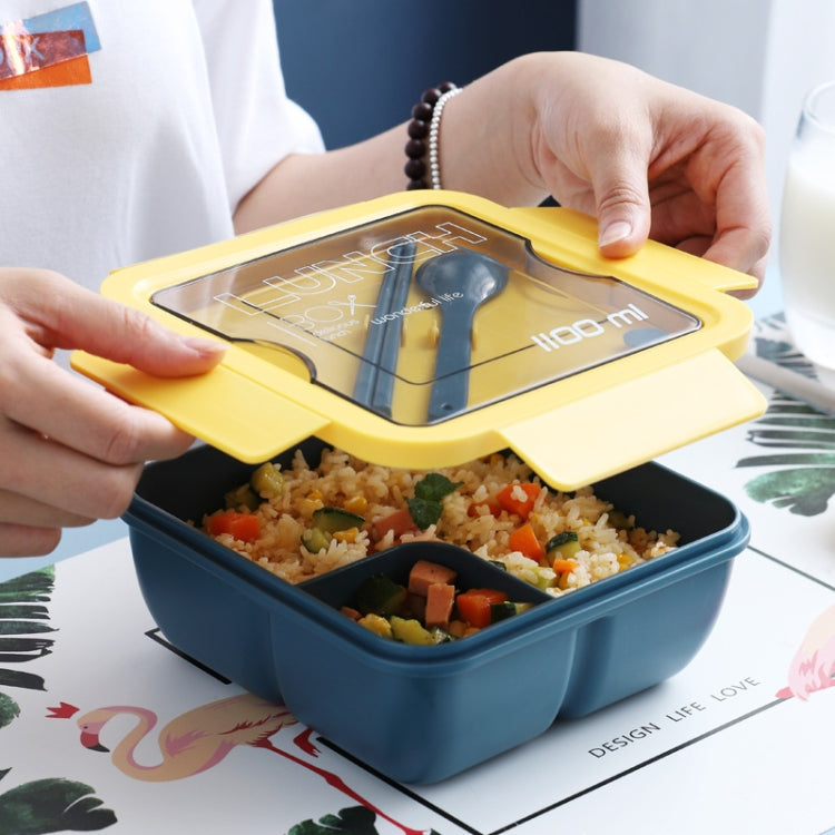 Lunch Box Simple Sealed Leak-proof Compartment Lunch Box, Color Random Delivery Color Random Delivery