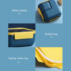 Lunch Box Simple Sealed Leak-proof Compartment Lunch Box, Color Random Delivery