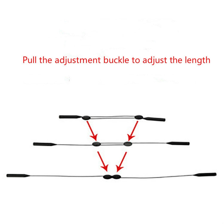 Adjustable Glasses Lanyard Sports Glasses Non-slip Ear Hook Cover, Size:25cm for Children, 25cm for Children, 30cm for Adult, 35cm for Adult – Lanyard, Non-slip