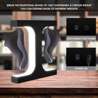 LM-011 LED Lighting Magnetic Levitation Shoes Display Stand, 15mm Black+White Light, 15mm White+White Light, 15mm Black+Color Light+RC, 28mm Black+White Light, 28mm White+White Light, 28mm Black+Color Light+RC