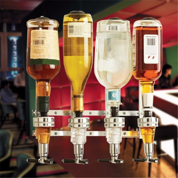 Aluminum Alloy Wall-mounted Dosing Dispenser Cocktail Bartender Wine Head, Quantitative 30 ml Quantitative 30 ml