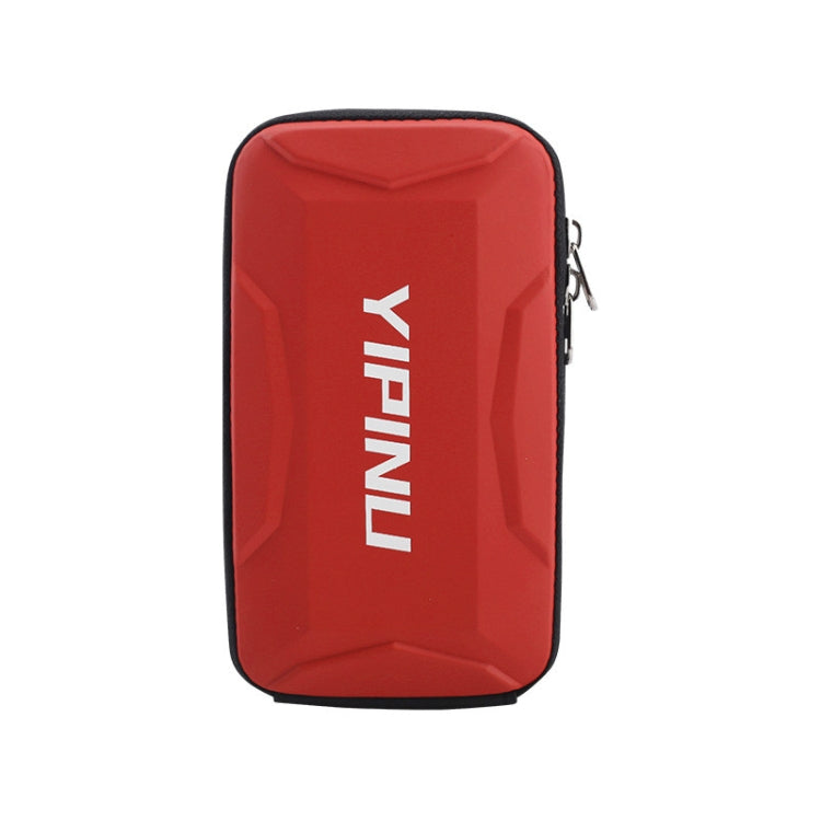 YIPINU Outdoor Multifunctional Arm Cycling Running Fitness Sports Phone Bag Red