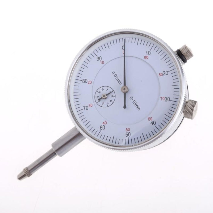 0.01mm Precision Tool Dial Indicator Gauge Professional Portable Dial Test Indicator Accuracy Measurement Instrument Tools, 0-10mm 0-10mm
