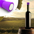 Food Grade Silicone Wine Stopper Creative Preservation Bottle Stopper, Preservation Bottle Stopper(Purple), Preservation Bottle Stopper(Red), Preservation Bottle Stopper(Blue), Preservation Bottle Stopper(Green) Preservation Bottle Stopper(Purple) Purple