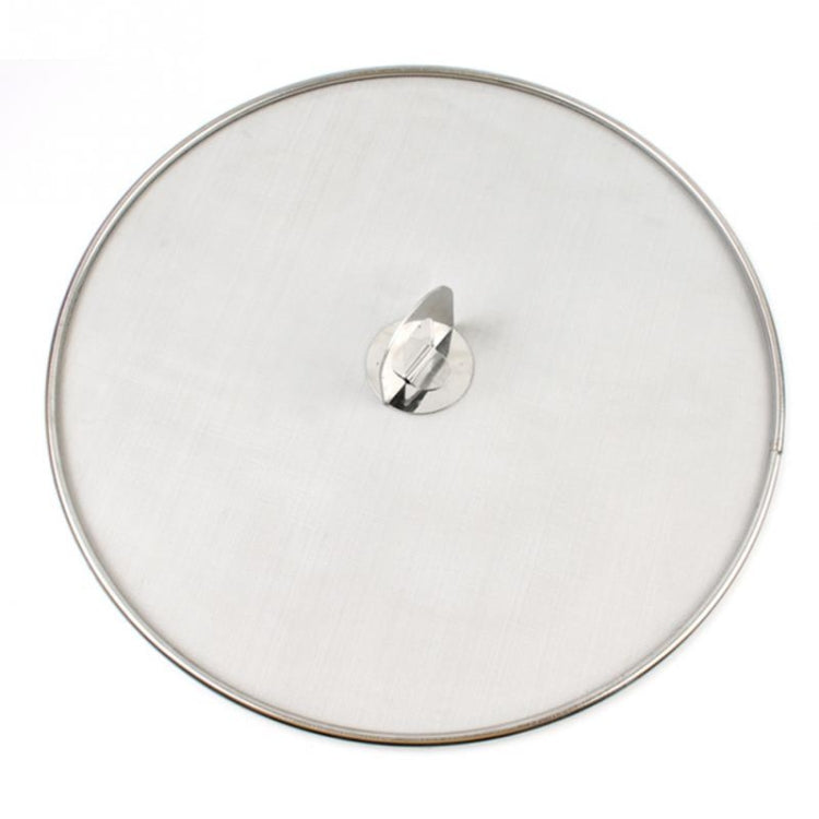 Stainless Steel Oil Splash Proof Net Cover 33cm