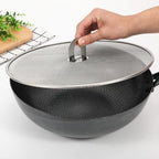 Stainless Steel Oil Splash Proof Net Cover 33cm