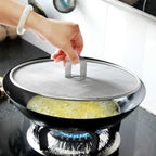 Stainless Steel Oil Splash Proof Net Cover 33cm