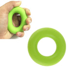 Silicone Grip Strength Finger Exercise Rehabilitation Silicone Ring, Silicone Grip (Green (30lb)), Silicone Grip (Blue (40lb)), Silicone Grip (Orange (50lb)) Silicone Grip (Green (30lb)) Green (30lb)